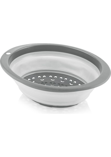 Katlanır Akordeon Süzgeç Seti 5 Parça Ergonomik Çok Amaçlı Süzgeç Çeyiz Seti