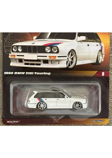 Elite 64 - 1990 Bmw 318I Touring Beyaz 1:64 Diecast Model Araba fiyatları