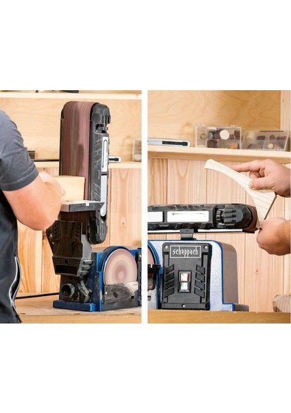 Bant ve Disk Zımpara Sceppach BTS-900 modelleri