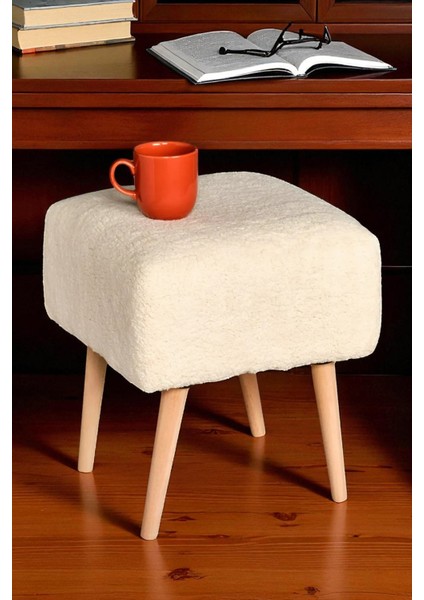 Puf Mushroom Retro Kare Çok Amaçlı Puf Bench Koltuk Tabure