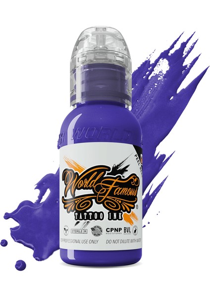 Master Mike Violet Phoenix - World Famous Ink Dövme Boyası - 30ML/1OZ