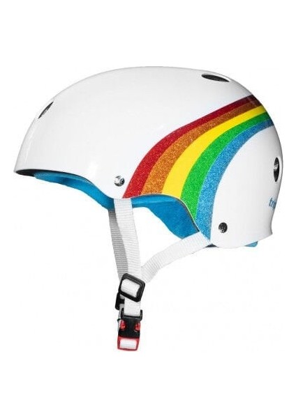 The Certified Sweatsaver White Rainbow Sparkle Kask S/m fiyatları