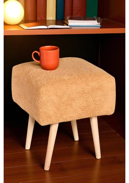 Puf Mushroom Retro Kare Çok Amaçlı Puf Bench Koltuk Tabure