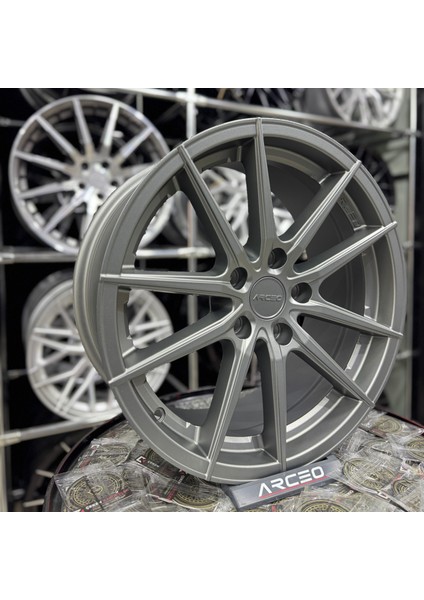 17” 5X112 Arceo Monaco Titan Silver Jant Modeli