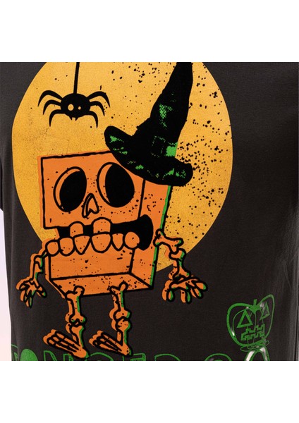 Sünger Bob Kare Pantolon Erkek Legendary Halloween Siyah Tişört modelleri