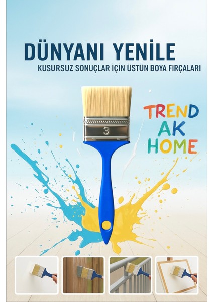 Lüks Kestirme Boya Fırçası No:3 indirimleri