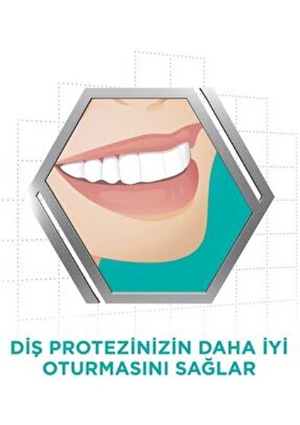 Süper Protez Yapıştırıcı Krem 40 gr Ferah Nane Aromalı Ağız ve Diş Bakımı için