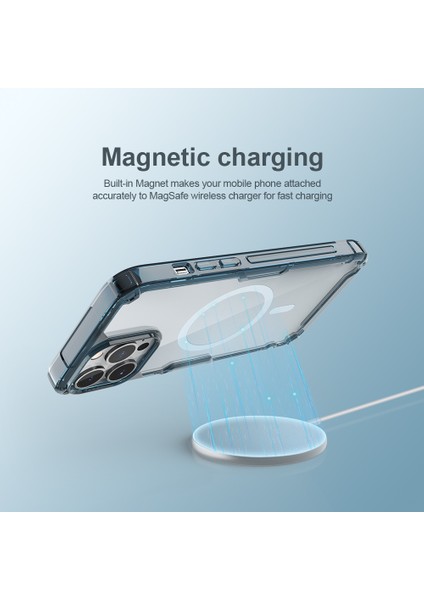 iPhone 13 Pro Magsafe Özellikli Nature Tpu Pro Kapak Şeffaf indirimleri
