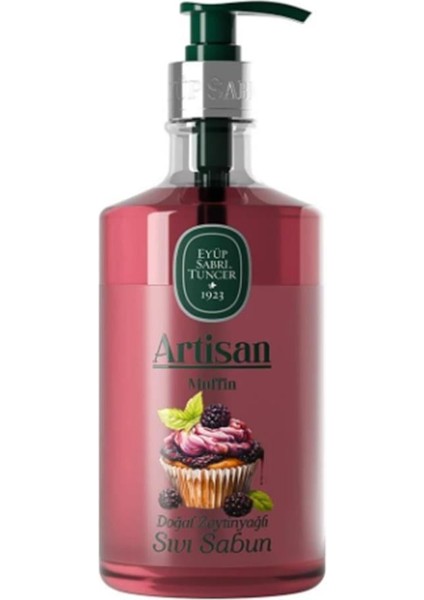 Artisan Muffin 600ML Doğal Zeytinyağlı Sıvı Sabun