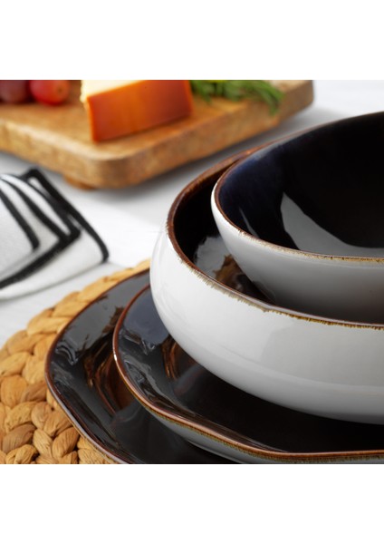 Aura Yemek Takımı 24 Parça modelleri