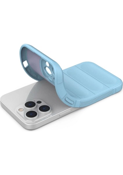 iPhone 14 Pro Kılıf Optimum Silikon - Sky BLUE-(5796) fiyatları