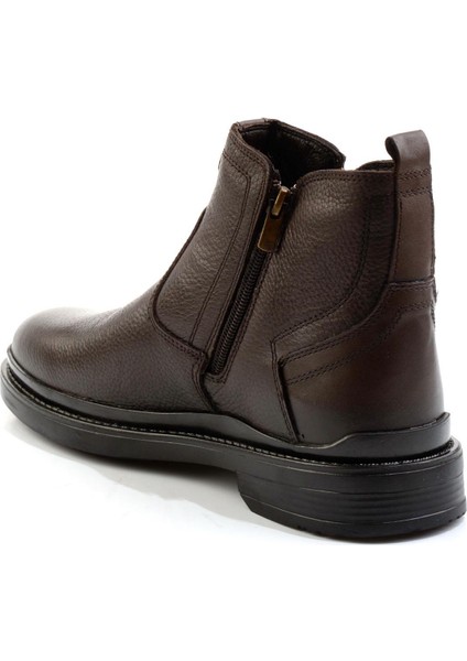 Kahve Hakiki Deri Erkek Bot & Bootie E02054070240 modelleri