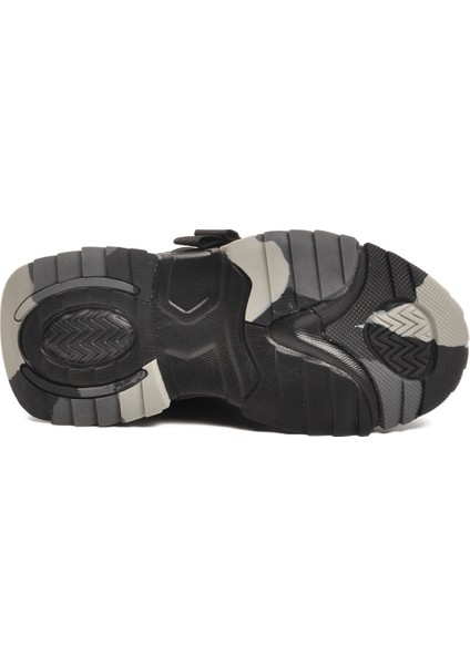 Siyah-Füme-Gri Cırtlı Çocuk Spor Ayakkabı 2021 F indirimleri