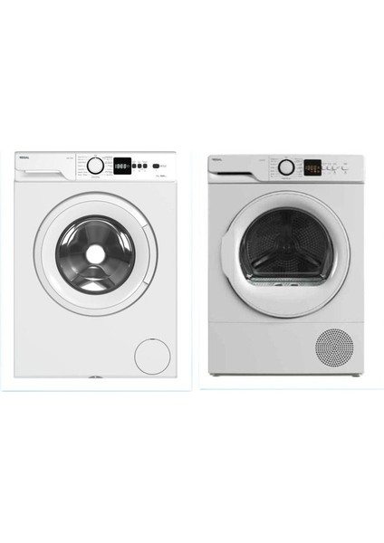 Cmı 71101 7 kg Çamaşır Makinesi + Km 80221 8 kg Kurutma Makinesi Seti