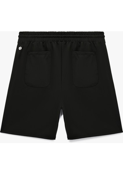 Cep Detaylı Biyeli Beli Bağcıklı Spor Şort fiyatları