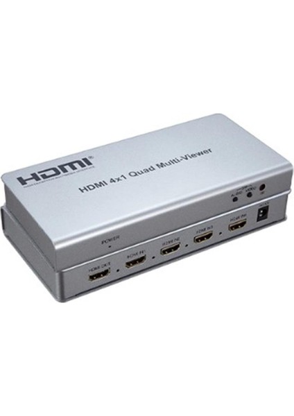Nvc-Hdsw4-Q HDMI 4-1 Quad Multi Viewer 4 Giriş 1 Çıkış