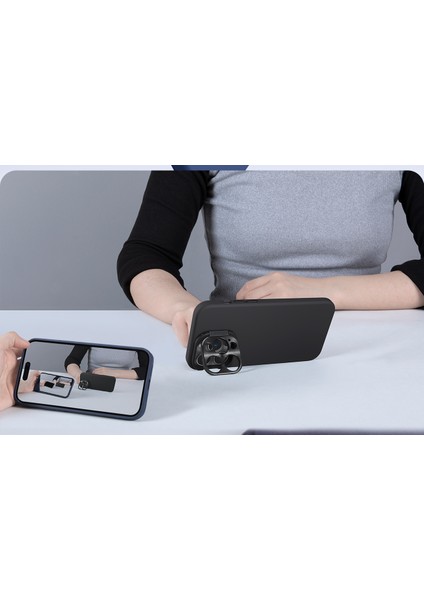 iPhone 14 Pro Stand Özellikli Lens Koruyuculu Lansman Kılıf fırsatları
