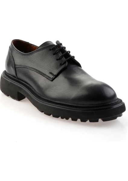 Siyah Hakiki Deri Erkek Klasik Ayakkabı E01597000403 fiyatları