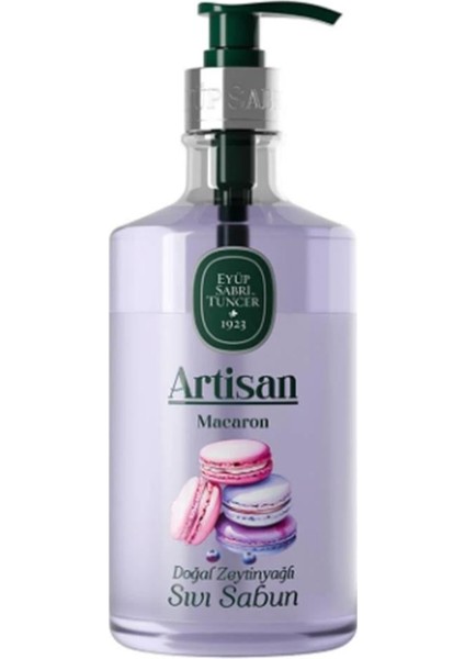 Artisan Macaron 600ML Doğal Zeytinyağlı Sıvı Sabun