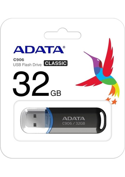 C906-32GB 32GB Usb2.0 Classic Black Flash Bellek fiyatları