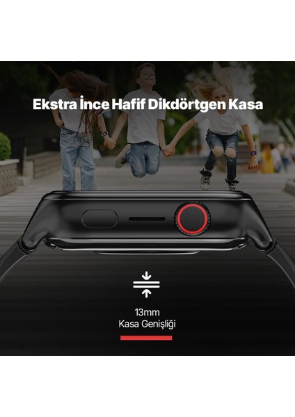 Kidi GPS 4G Sim Kartlı Akıllı Çocuk Saati Siyah 2KSW02 modelleri