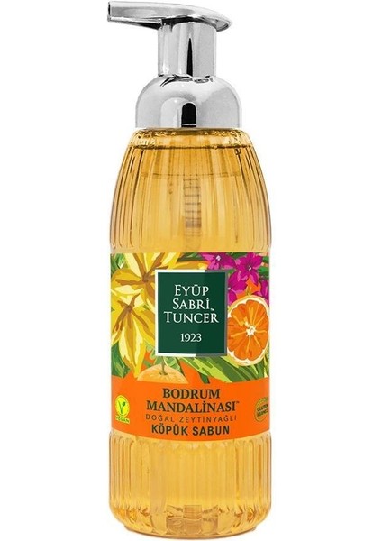 500ML Köpük Bodrum Mandalinası Sabun Pet Şişe