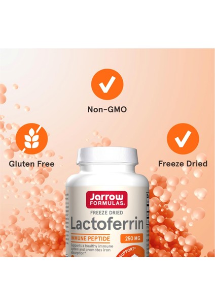 Lactoferrin 250 Mg Freeze Dried 60 Capsules modelleri