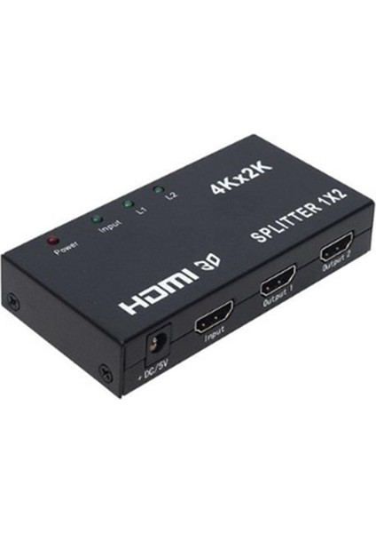 Nvc-Hdsqp2 4K HDMI 1-2 Splitter 1 Giriş 2 Çıkış