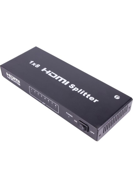 DD418A 1-8 Port 1.4V 3D Metal HDMI Splitter
