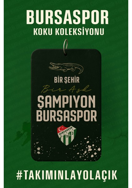 Bursaspor Lisanslı Araç Kokusu modelleri