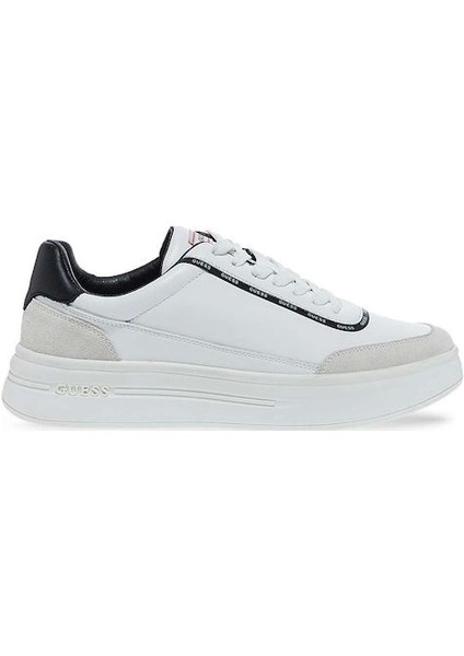 Winno Erkek Beyaz Deri Sneaker FMTWI3ELE12-WHITE