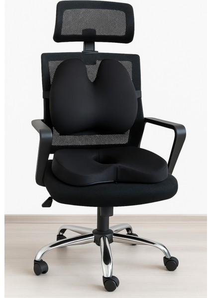 Ortopedik Visco Bel Destek & Oturma Minderi - Ofis, Araç, Ev Çalışma Sandalyesi Için modelleri