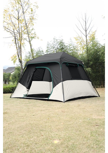 6-8 Kişi Pencereli Çift Katmanlı Dayanıklı Kamp Çadırı 274X305X172 fiyatları