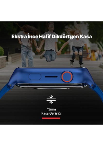 Kidi GPS 4G Sim Kartlı Akıllı Çocuk Saati Lacivert 2KSW02 modelleri