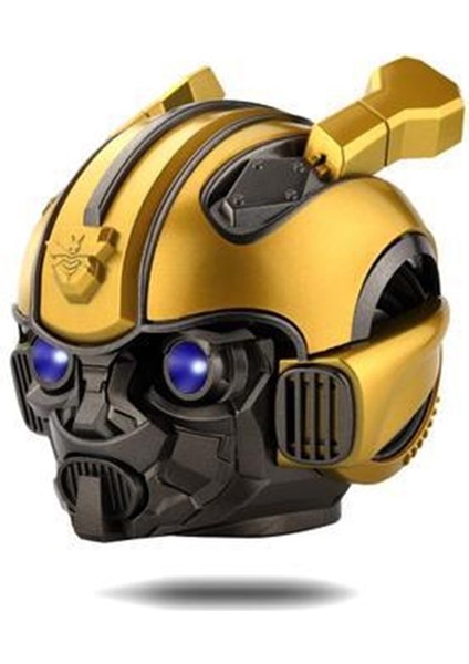 Bumblebee Bluetooth Hoparlör Karikatür Transformers Yaratıcı Karikatür Kart Açık Hava Kablosuz Hoparlör Subwoofer (Yurt Dışından) modelleri