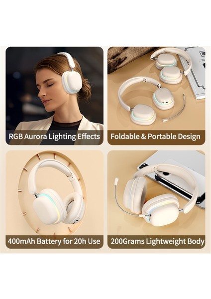 2025 Yeni Sınır Ötesi Kulaklık Bluetooth Oyun E-Spor Kablosuz Bilgisayar Kulaklığı Sıcak Satış (Yurt Dışından) modelleri