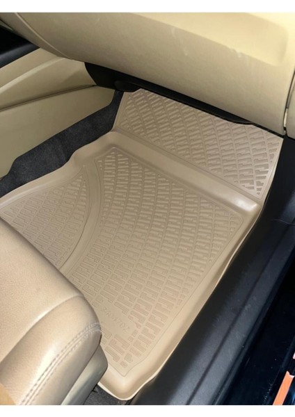 -Honda Civic Sedan Fd6 Kasa 2006-2012 Model Uyumlu 3D Havuzlu Bej Paspas Tangarajotomotiv fiyatları
