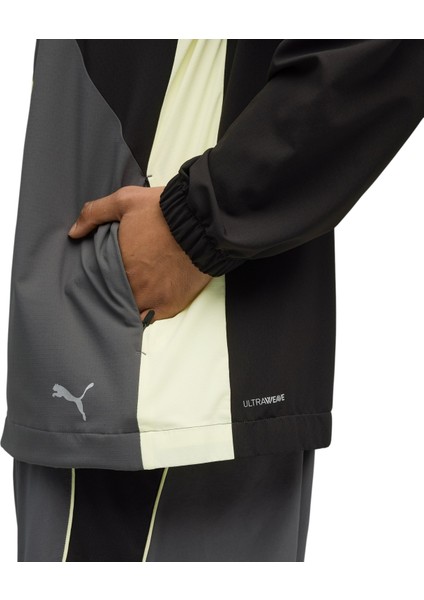 Run Ultraweave Hooded Gri Erkek Yağmurluk indirimleri