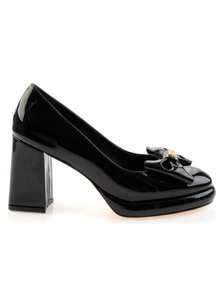 Siyah Kadın Klasik Topuklu Ayakkabı K01231455498