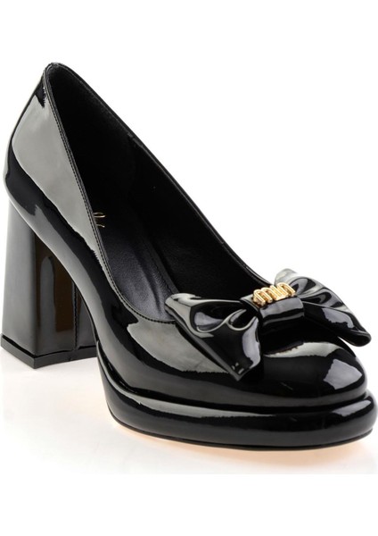 Siyah Kadın Klasik Topuklu Ayakkabı K01231455498 fiyatları