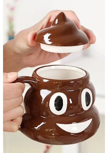 Kaka Poo Kupa Bardak Ilginç Şaka Hediyelik Kupa Bardak