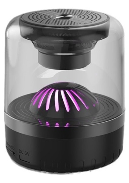 Renkli Nefes Alan Işık Bluetooth Hoparlör Çevre Cam Ses Boşluğu Bluetooth Küçük Hoparlör Tf Kart Fonksiyonu (Yurt Dışından) fiyatları