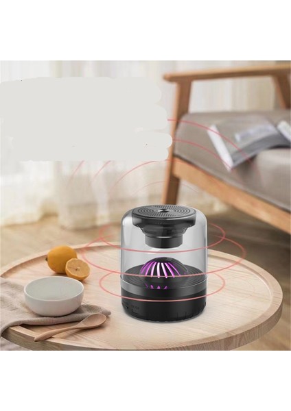 Renkli Nefes Alan Işık Bluetooth Hoparlör Çevre Cam Ses Boşluğu Bluetooth Küçük Hoparlör Tf Kart Fonksiyonu (Yurt Dışından) fırsatları