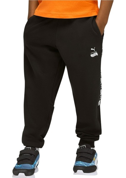 x Hot Wheels Sweatpants Siyah Çocuk Eşofman Altı