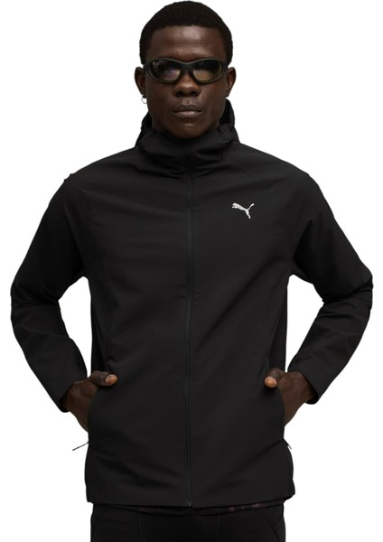 Run Raincell Siyah Erkek Yağmurluk