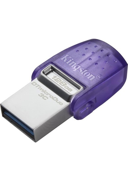 DTDUO3CG3-128GB Datatraveler Microduo 3c 200MB-S Dual Usb-A + Usb-C Flash Bellek