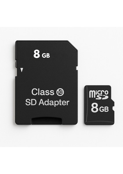 4 GB Class 10 Micro Sd Kart + Sd Adaptör - Yüksek Hızlı Hafıza Kartı