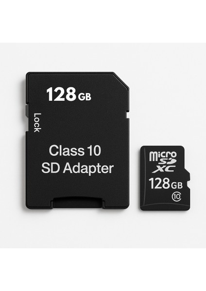 4 GB Class 10 Micro Sd Kart + Sd Adaptör - Yüksek Hızlı Hafıza Kartı
