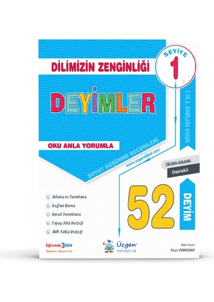 Dilimizin Zenginliği Deyimler - 1. Seviye