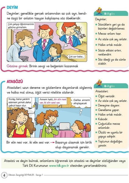 Dilimizin Zenginliği Deyimler - 1. Seviye fiyatları
